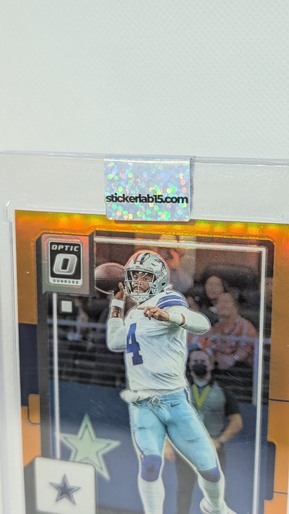 Custom Sports Trading Card Sparkling One Touch Magnetic Stickers - 50 Count