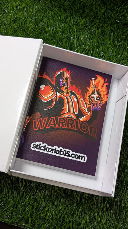 Custom 7x5 Magnetic Box with Branding Sticker for Sports Card Repacks & Breaks