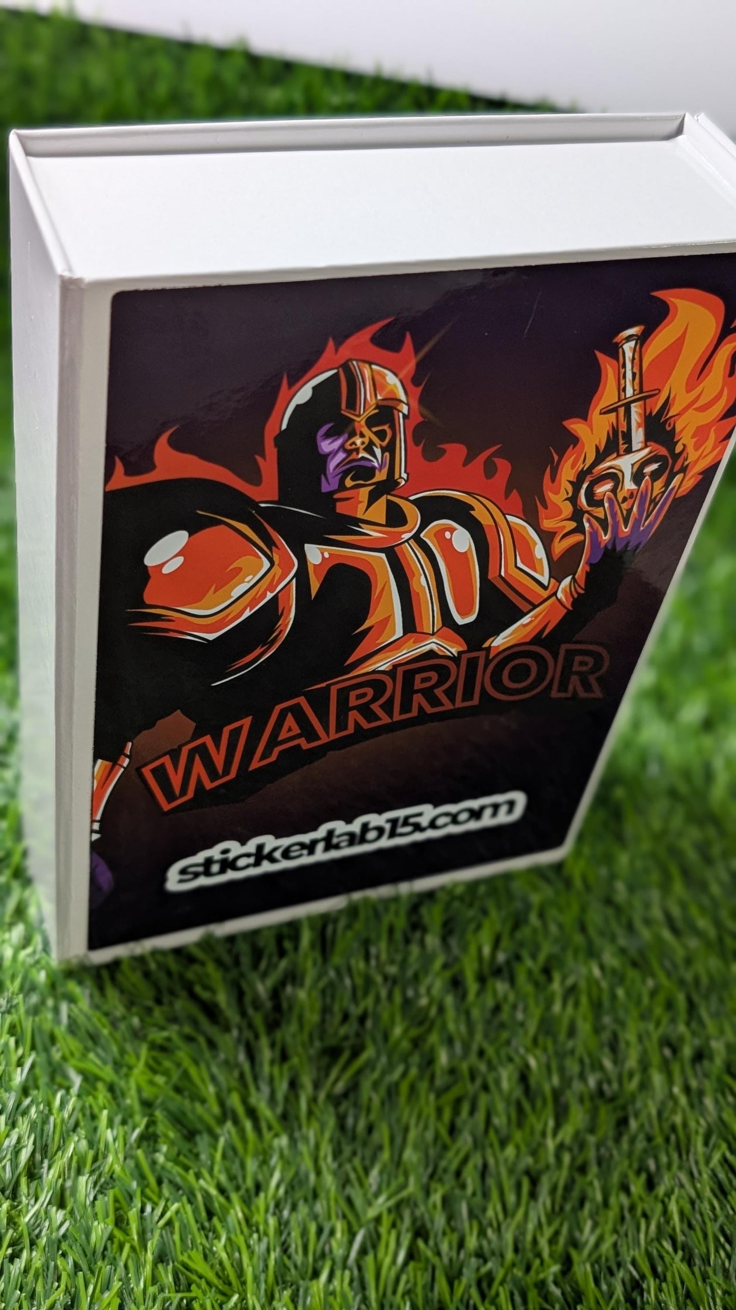 Custom 7x5 Magnetic Box with Branding Sticker for Sports Card Repacks & Breaks